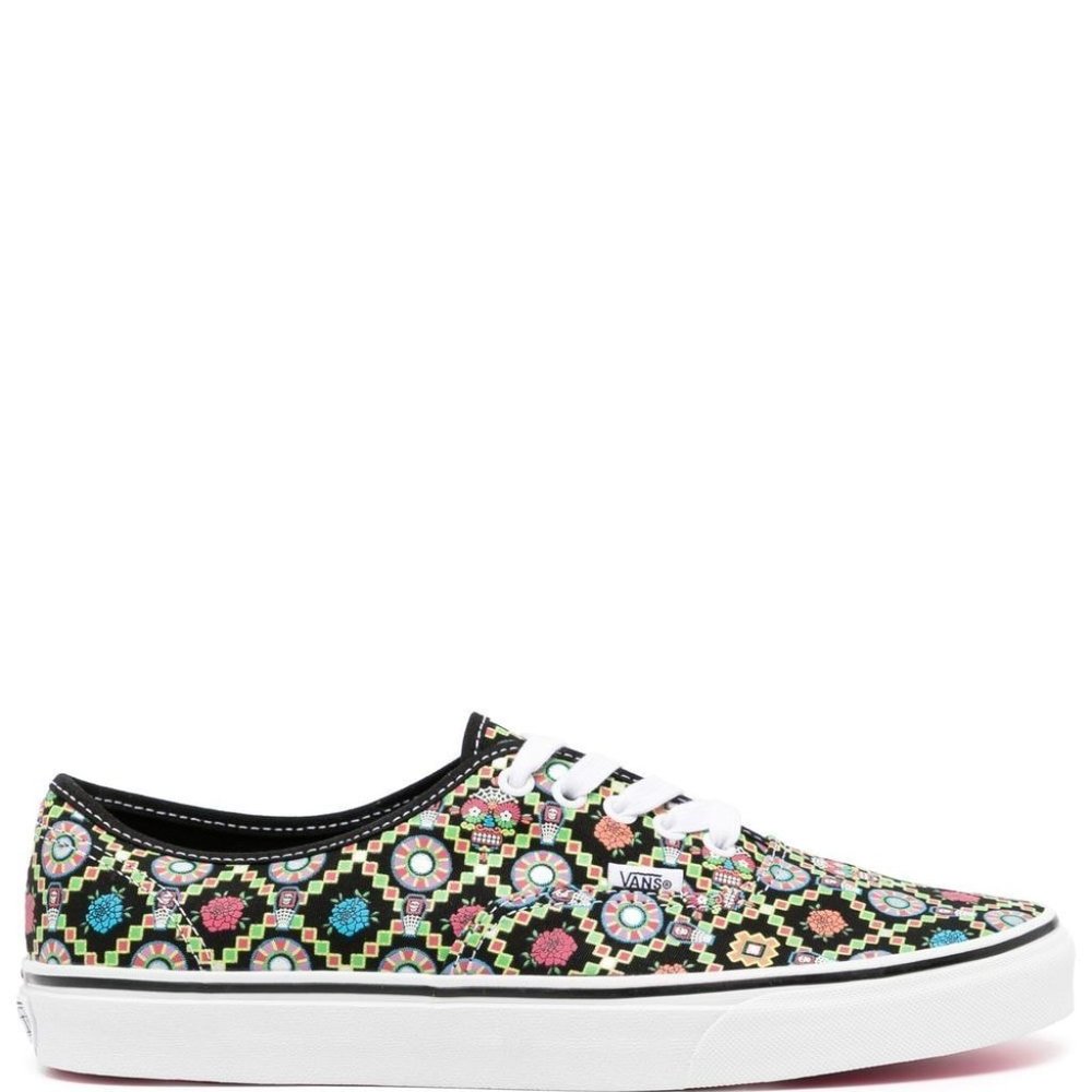 Vans Authentic Printed Slip On Low Womens Shoes Multicolor VANS 025482 NEW Sz 8 - Picture 5 of 8
